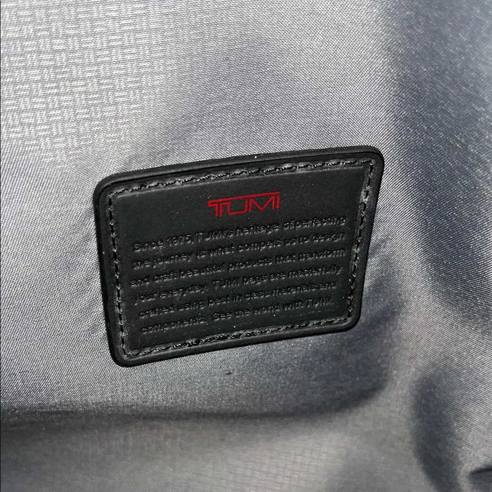 Tumi Black Briefcase for Men